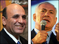 بنيامين نتانياهو و شائول موفاز