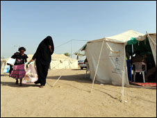 مهجرون في المناطق الحدودية