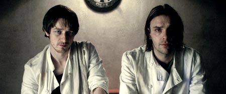 Joe Macbeth (James McAvoy) and Billy Banquo (Joseph Millson)