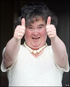 TV talent show singer, Susan Boyle