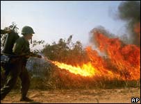 Soldado americano no Vietnã