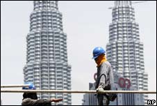 Malaysian construction workers