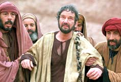   Image: Reconstruction of Paul on the road to Damascus