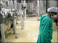 İran'da nükleer tesis