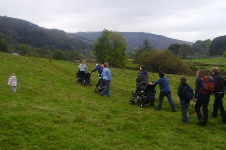 Pushchair Walk in Wales