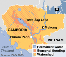 Bản đồ khu vực Biển Hồ