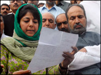 محبوبہ مفتی