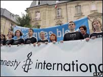 انسانی حقوق کے لیے احتجاج
