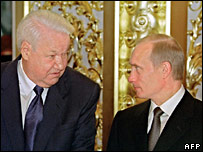 بورس یلسن اور پوتن