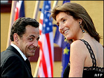 نیکولا و سسیلیا سارکوزی