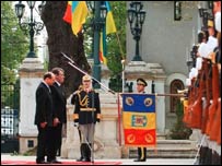 Віктор Ющенко і Траян Басеску