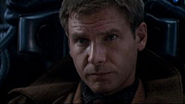 Harrison Ford in Blade Runner