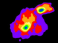 Imagem da colisão cósmica