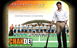 Shah Rukh Khan in Chak De India