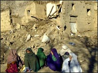 Amerikan bombardımanı ardından