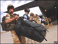 Irak'ta İngiliz askerler