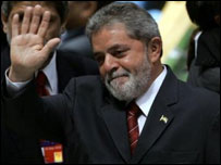O presidente Luiz Inácio Lula da Silva