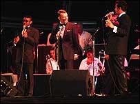 Picture: The Salute To The Rat Pack.