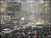 بازاری در کابل