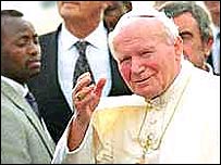 O papa João Paulo 2º