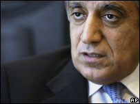 O embaixador dos Estados Unidos na ONU, Zalmay Khalizad