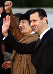 صدر بشر اور صدر قذافی