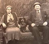 Fred and Margaret Hall in the 1940s