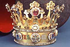 Image: Margaret of York's crown, © Domkapitel Aachen, photo Pit Siebigs