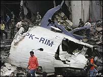 هواپیمای شرکت هواپیمایی ماندالا