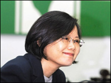 民进党主席蔡英文