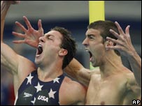 Garret Weber-Gale e Michael Phelps