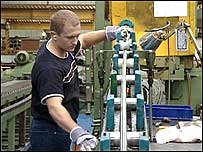 Andrzej Grocholski  in factory