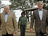 بوش، رایس، چنی