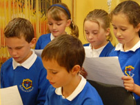 Pupils from St Petroc's School in Bodmin