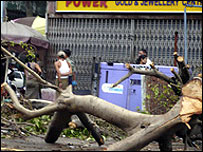 Destruição em Irrawaddy