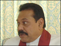 President Mahinda Rajapaksa