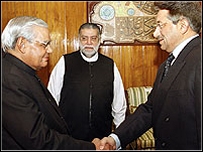  واجپئی، مشرف اور جمالی