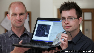 Jeff Neasham e Dave Graham | Foto: Newcastle University