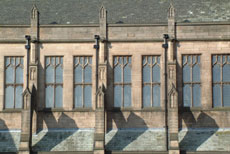 Exterior of church building