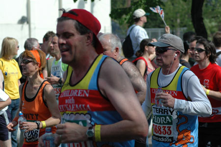 Flora London Marathon, Sunday 22 April 2007