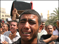 تشییع جنازه در کربلا