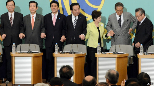 日本各黨候選人