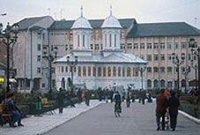 Romania's capital Bucharest