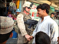 جنود غربيون في أفغانستان