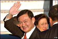 Former Thai Prime Minister Thaksin Shinawatra