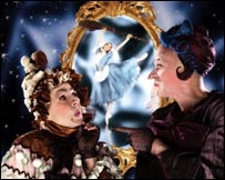 Uma cena do balé 'Cinderela'