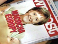 Capa da revista Wprost