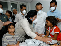 Một bé gái nghi nhiễm H5N1 ở Bắc Sumatra