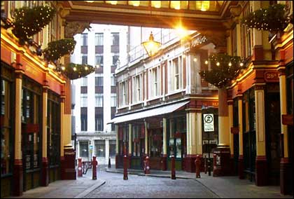 Leadenhall Street Market, London by Val Ford