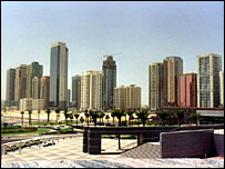 दुबई की गगनचुंबी इमारतें